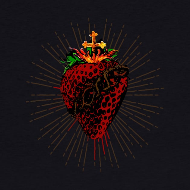 Sacred Strawberry by bronzarino